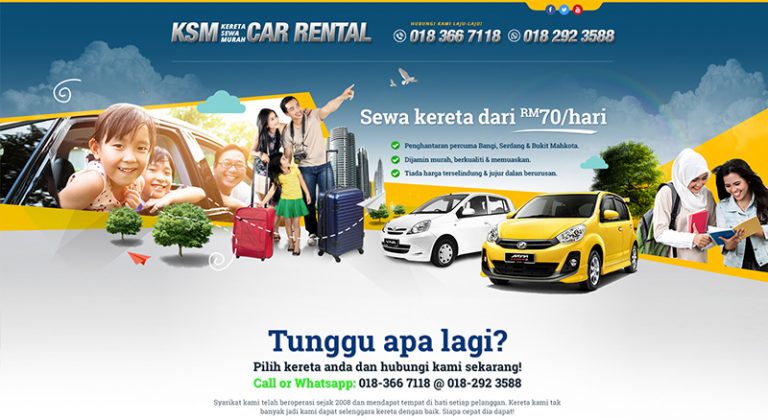 Cara Pilih Syarikat Kereta Sewa yang Boleh Dipercayai Melalui Laman Web